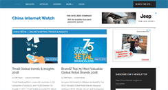 Desktop Screenshot of chinainternetwatch.com